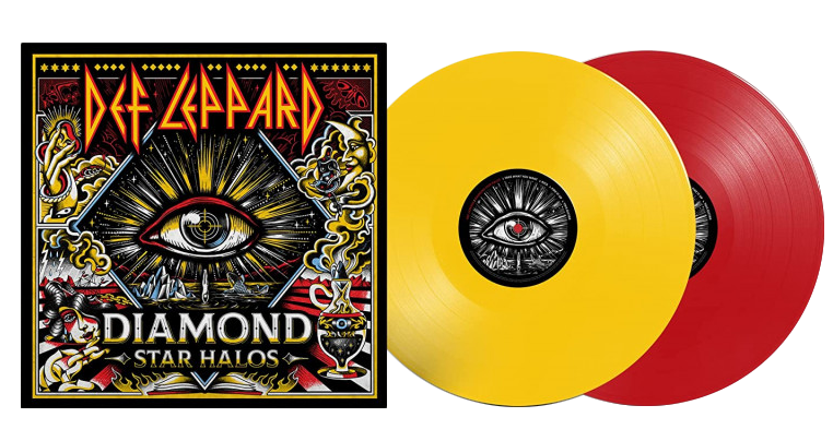 Def Leppard - Diamond Star Halos (2LP, Yellow Red, 180gr)