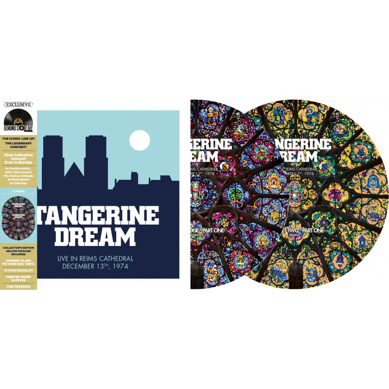 Tangerine Dream - Live In Reims Cathedral December 13th, 1974 (RSD 2021, LTD, Picture, 2LP, 180gr)