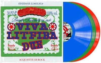 Litfiba - Viva Litfiba 2 (Blu, Rosso, Verde, 3LP, 180gr)