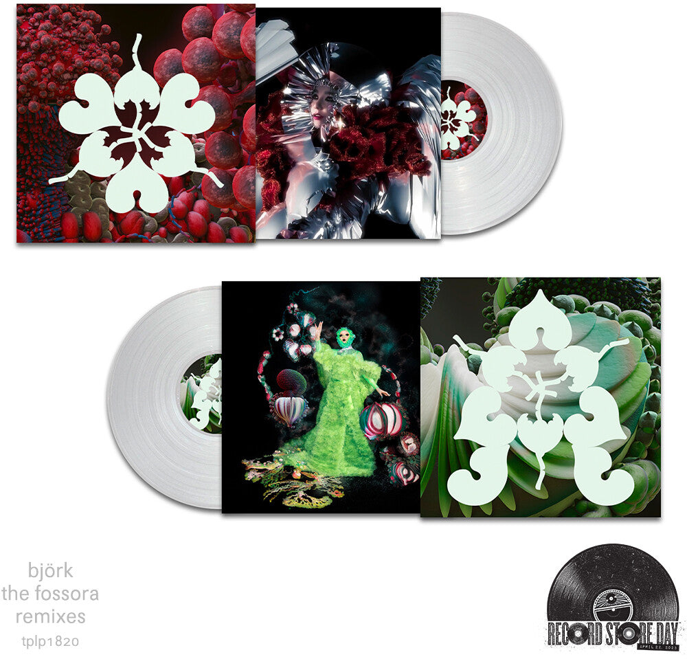 Bjork - Fossora Remixes (RSD 2023, LTD, Clear, 12")