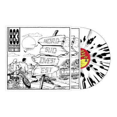 883 - Nord Sud Ovest Est (LTD, Splatter Bianco Nero, Numerato, 2LP, 180gr)