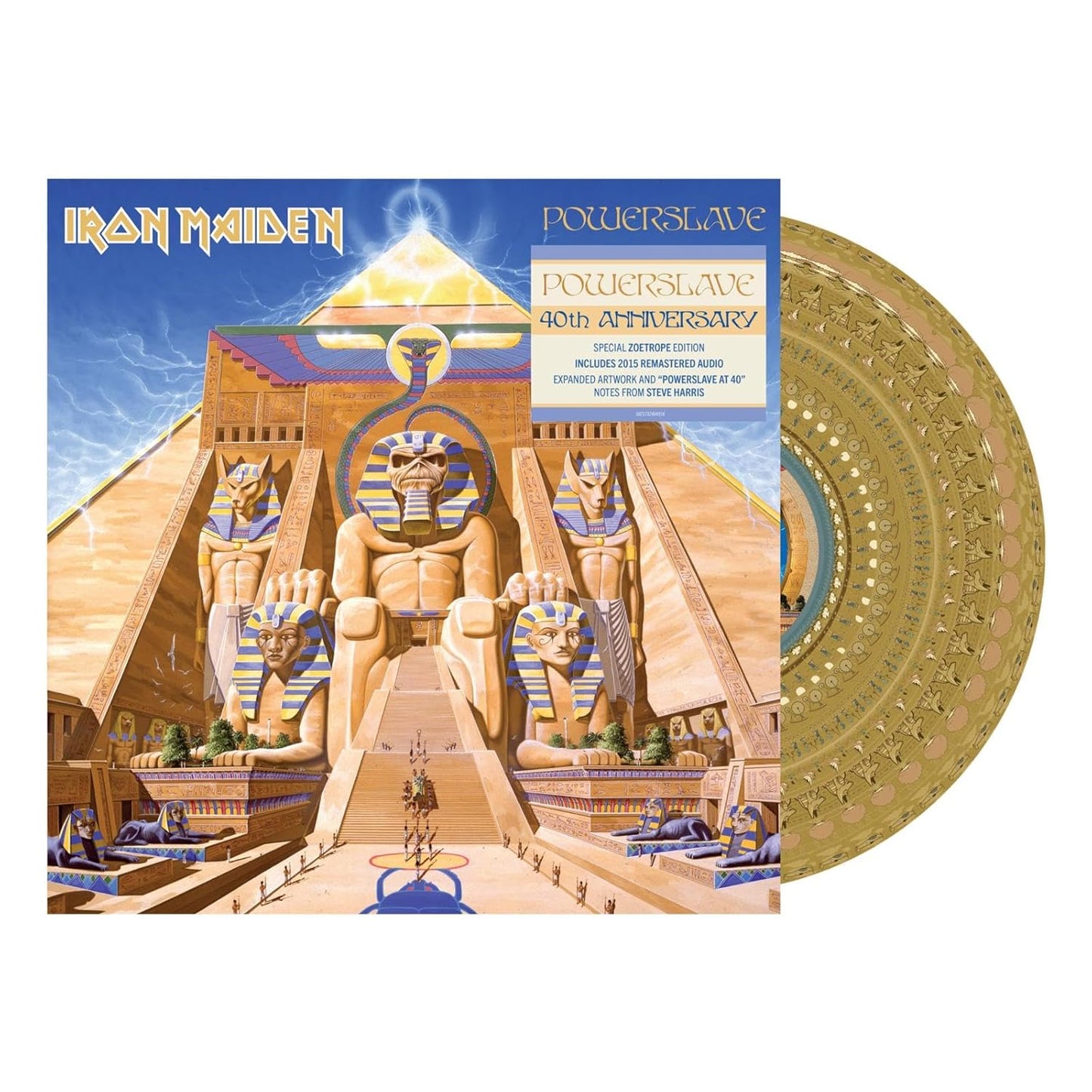 Iron Maiden - Powerslave (40Th Ann, LTD, Picture, Zoetrope, 180gr)
