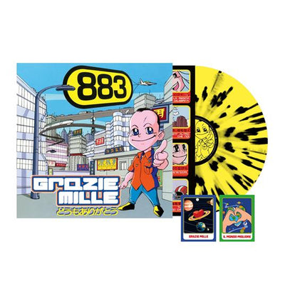 883 - Grazie Mille (Splatter Giallo Nero, 180gr)