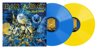 Iron Maiden - Live After Death (2LP, 40Th Ann, Blue Yellow, LTD, 180gr)