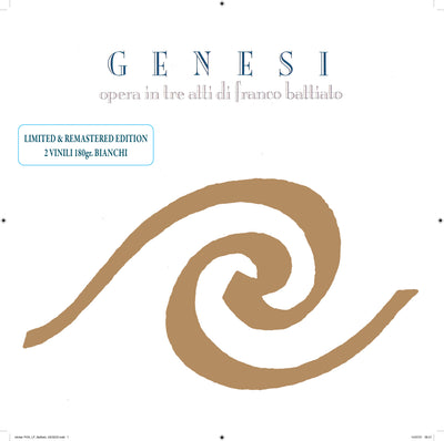 Franco Battiato - Genesi (LTD, Bianco, Numerato, 180gr)