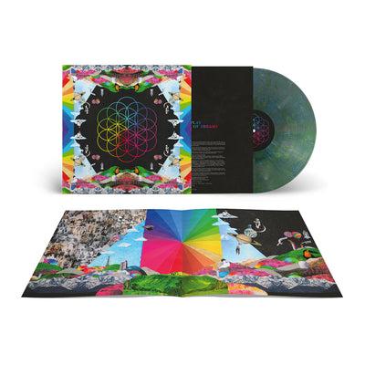 Coldplay - A Head Full Of Dreams (LTD, Recycled, Splatter Dark Green, 180gr)