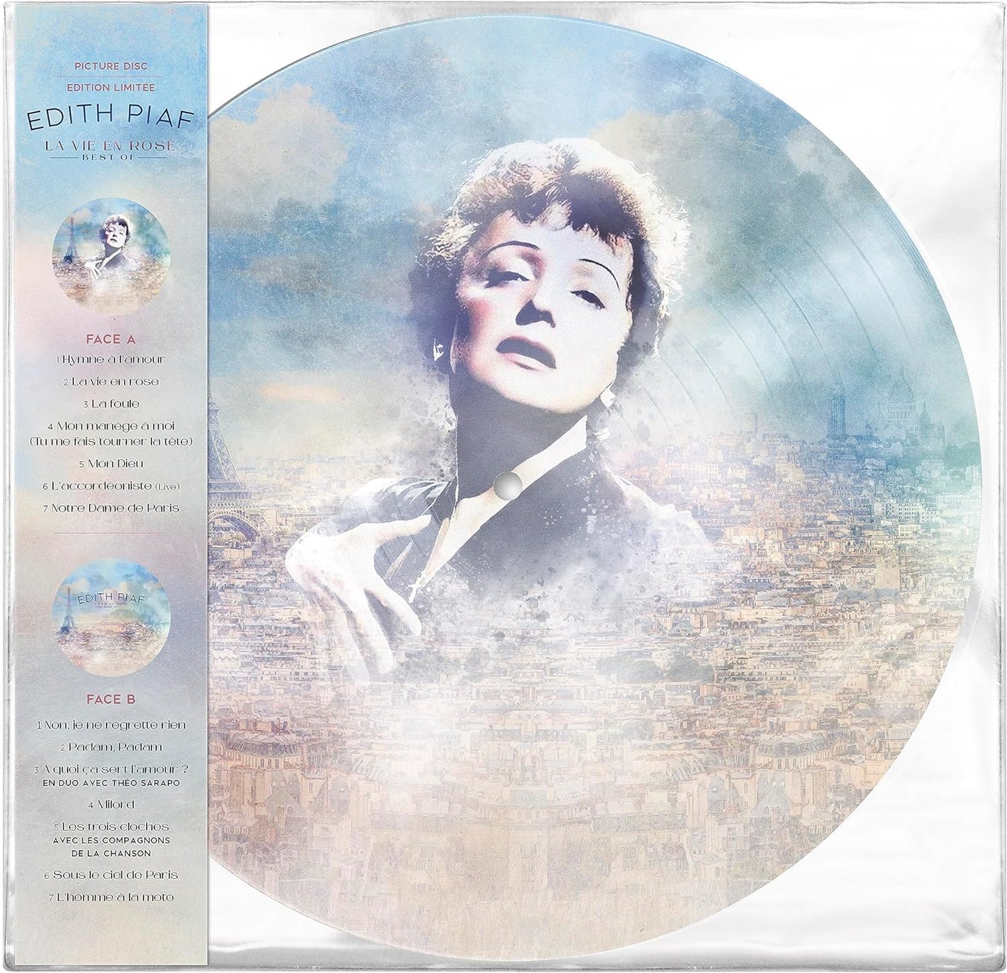 Édith Piaf - Best Of, La Vie En Rose(Picture, 180gr)