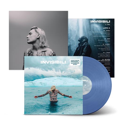 Il Tre - Invisibili (Blu, 180gr)