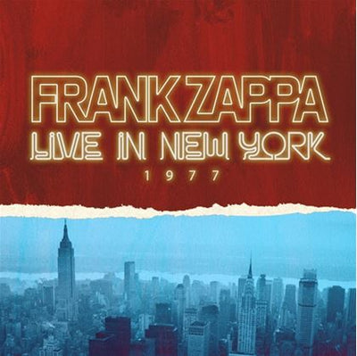 Frank Zappa - Live In New York 1977 (RSD 2023, 2LP, Numbered, Blue, 180gr)