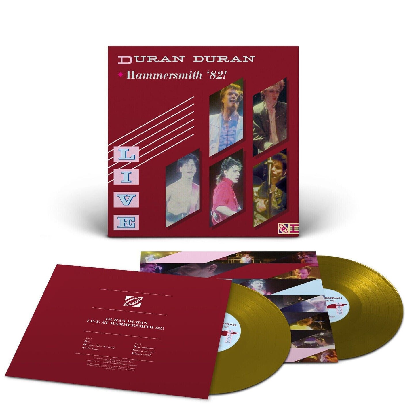 Duran Duran - Live At Hammersmith '82 (2LP, Gold, 40Th Ann, RSD 2022, Black Friday, LTD, 180gr)