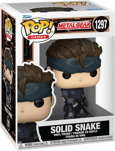 Metal Gear Solid: Funko Pop! Games - Solid Snake (Vinyl Figure 1297)