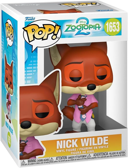 Disney: Funko Pop! - Zootopia 2 - Nick Wilde (Vinyl Figure 1653)