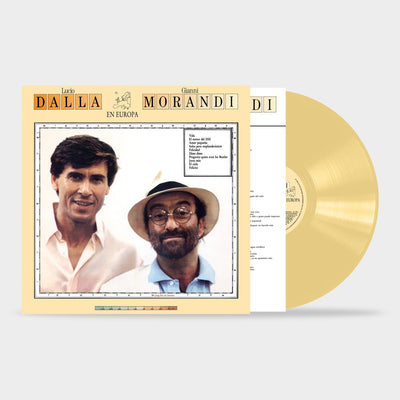 Lucio Dalla/Gianni Morandi - Dalla/Morandi En Europa (LTD, Crema Trasparente, 180gr)