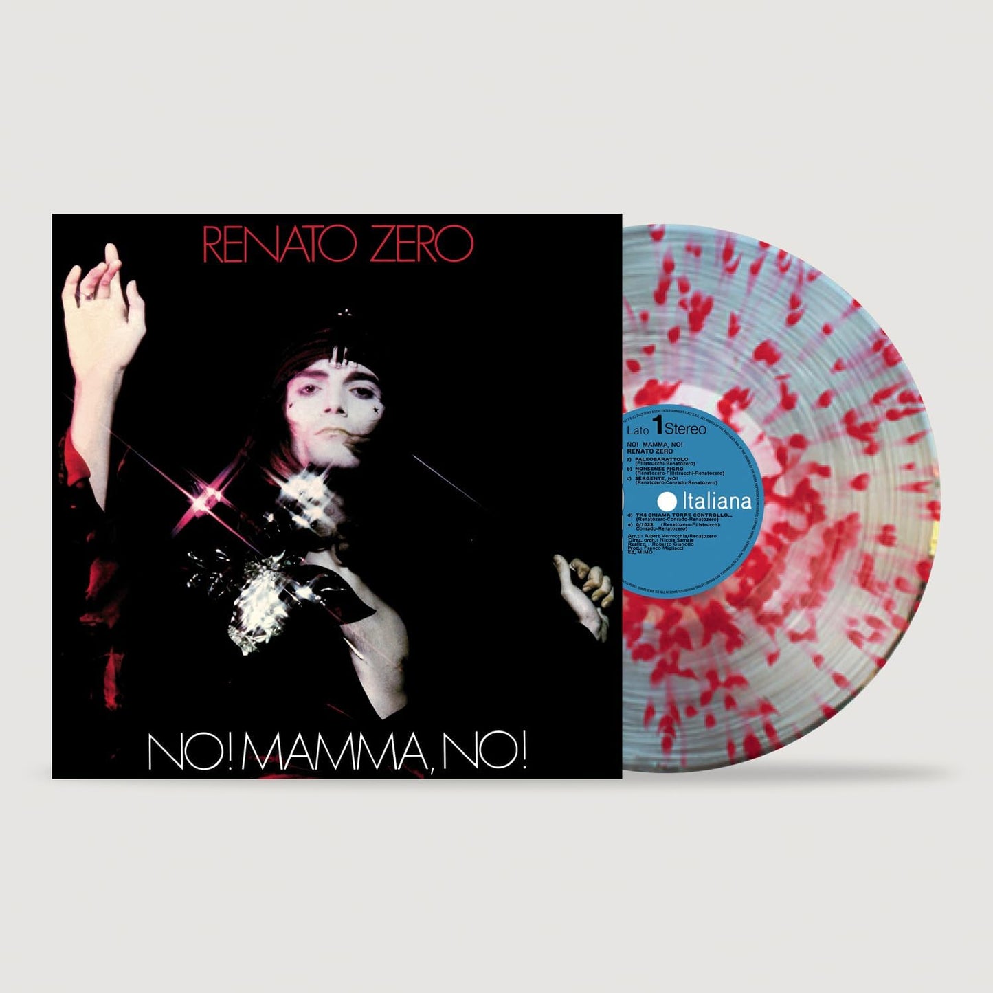 Renato Zero - No! Mamma No! (Splatter Rosso Chiaro, Numerato, 180gr)