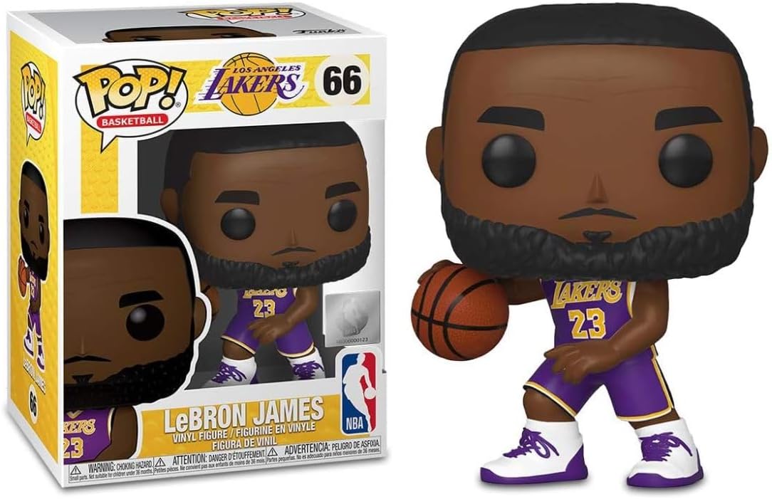 NBA: Funko Pop! Basketball - Lakers - Lebron James (Vinyl Figure 66)