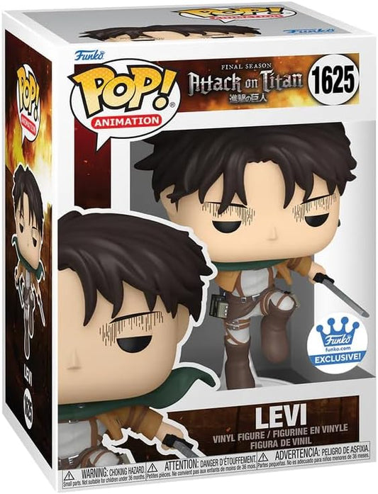 Attack Of The Titan: Funko Pop! Animation - Levi (Vinyl Figure 1625)