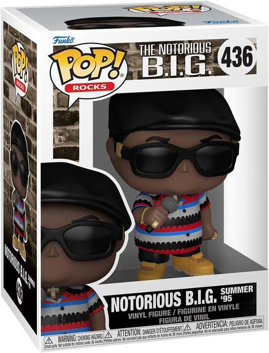 Notorious B.I.G.: Funko Pop! Rocks - Biggie Beat The Summer 95' Jam (Vinyl Figure 436)