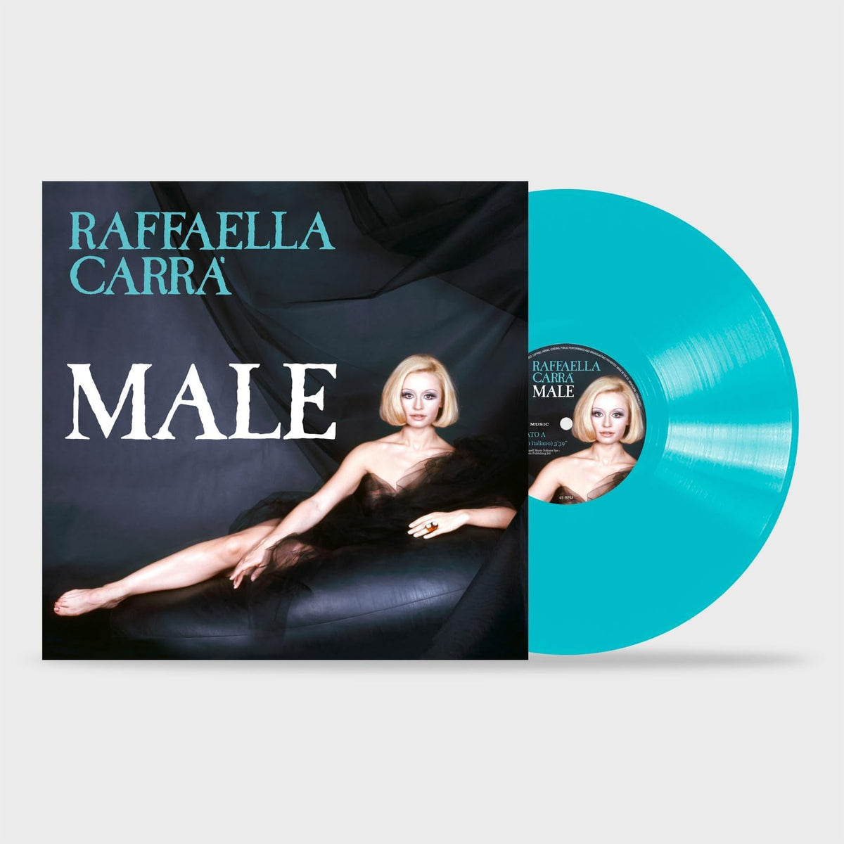 Raffaella Carrà - Male (Turchese, Numerato, 12")