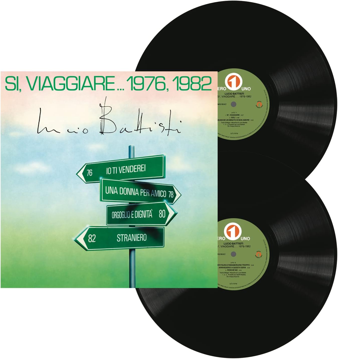 Lucio Battisti - Sì Viaggiare 1976, 1982 (180gr)
