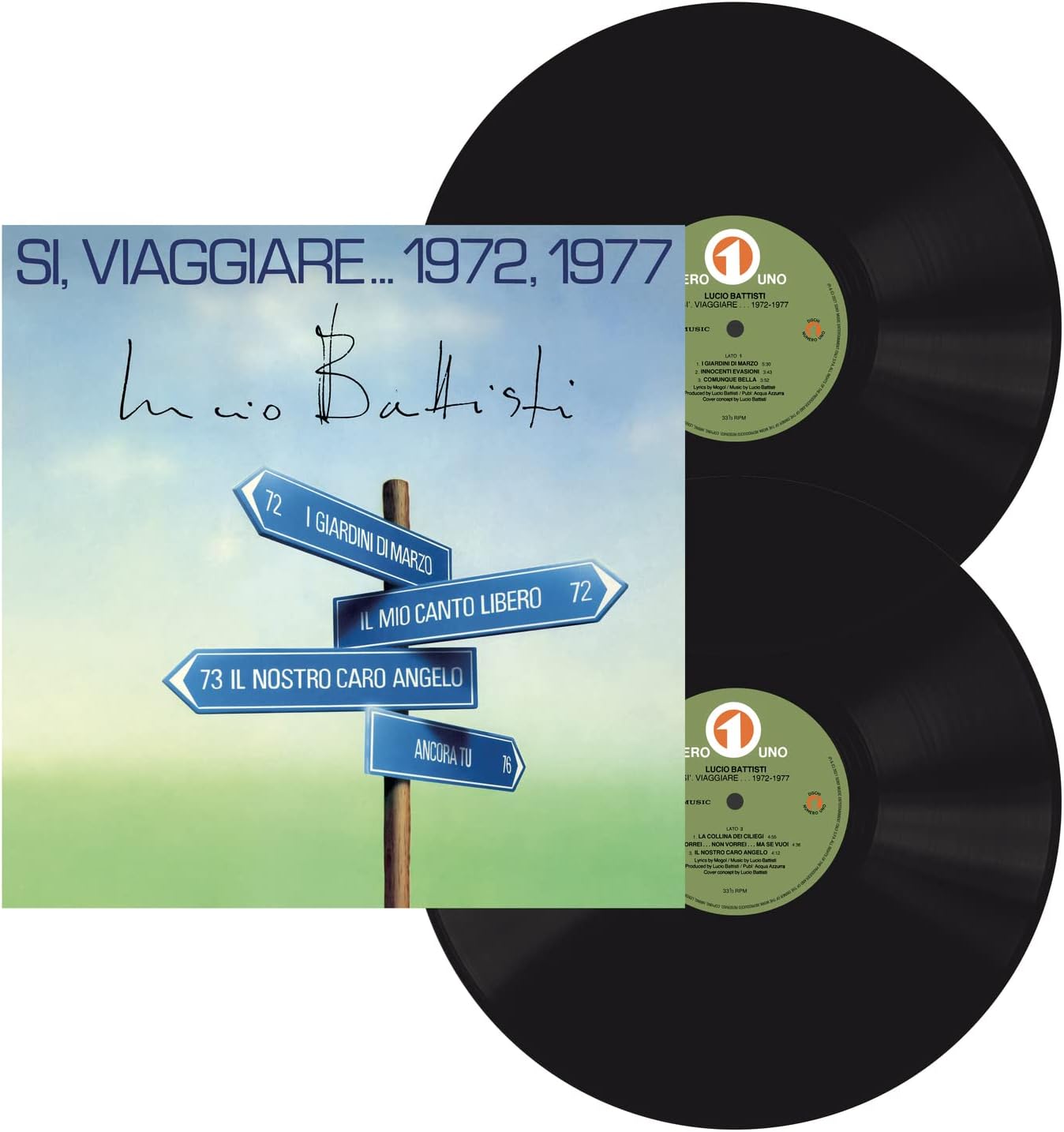 Lucio Battisti - Sì Viaggiare 1972, 1977 (180gr)