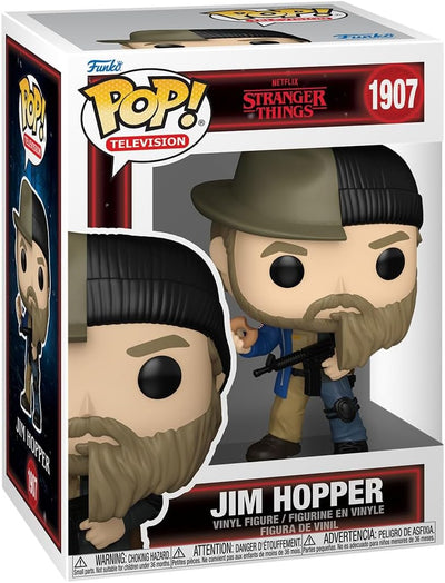 Stranger Things: Funko Pop! Television - Jim Hopper (Split) (Vinyl Figure 1907)