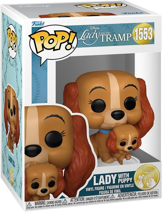Disney: Funko Pop! - Lady And The Tramp - 70Th Anniversary - Lady With Puppy
