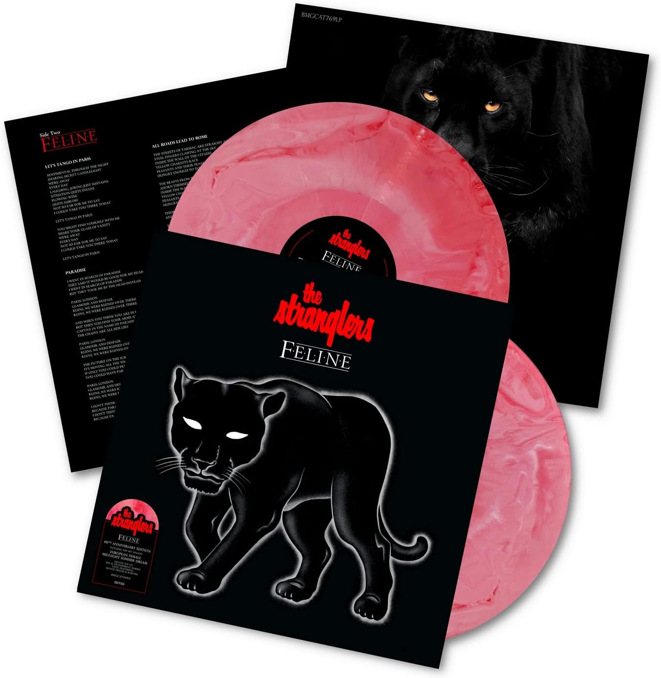 The Stranglers - Feline (Deluxe, 2LP, Red & Translucent Marble, 40Th Ann, LTD, 180gr)