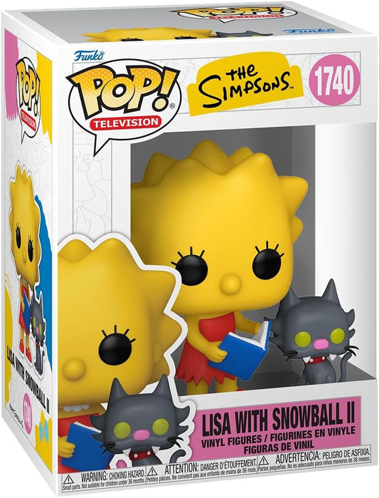 Simpsons (The): Funko Pop! Television - Lisa With Snowball II (Vinyl Figure 1740)
