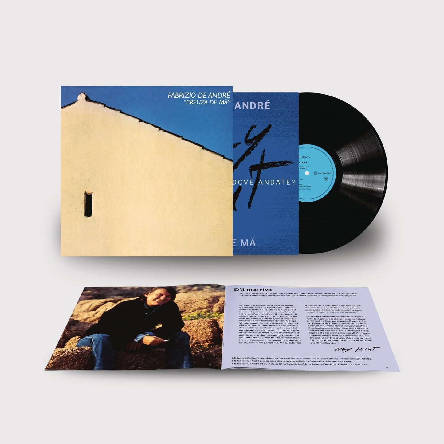 Fabrizio De Andrè - Creuza De Ma (LP, Libretto, 180gr)