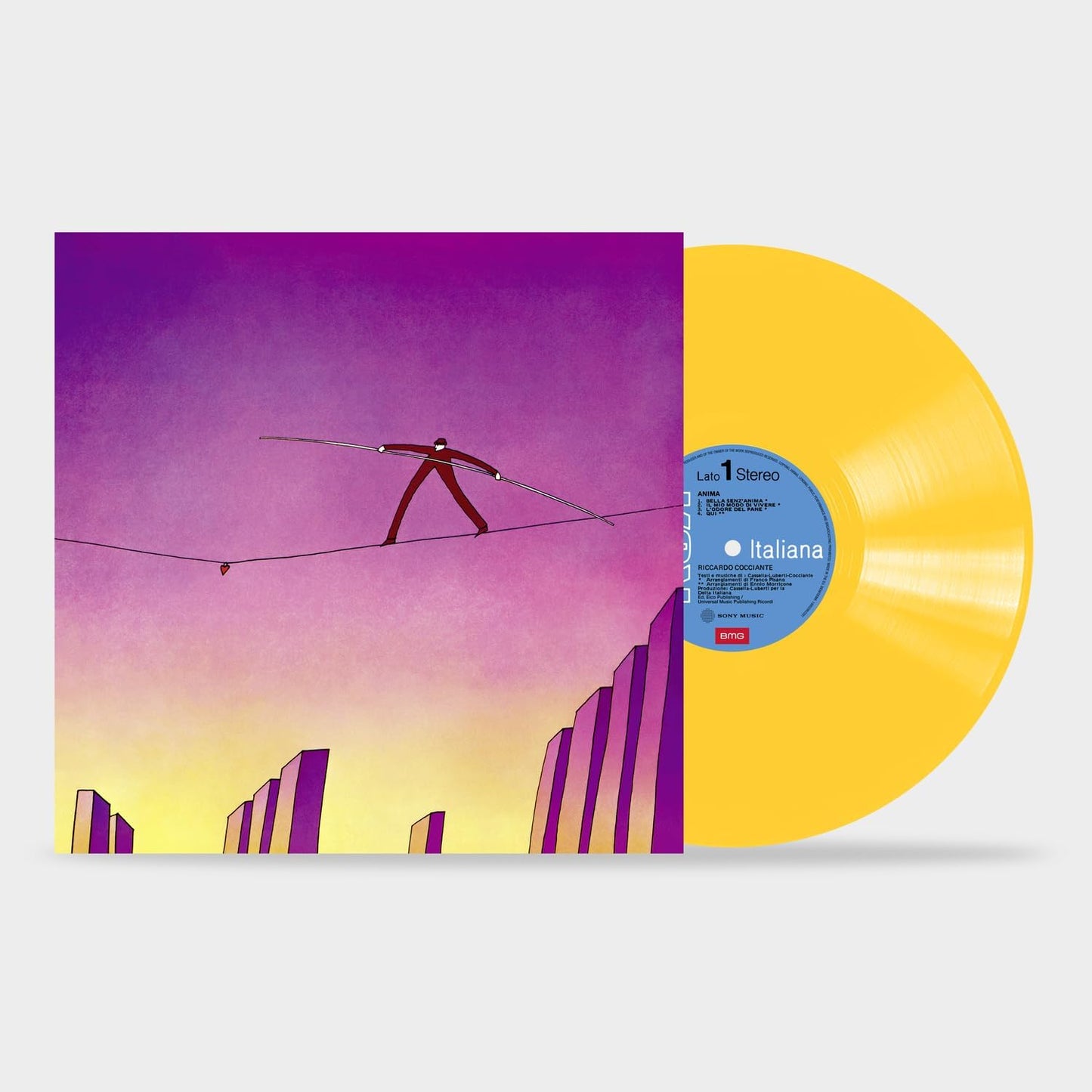 Riccardo Cocciante - Anima (Giallo, Numerato, 180gr)