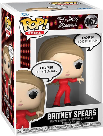Britney Spears: Funko Pop! Sayings - Oops, I Did It Again (Vinyl Figure 462)