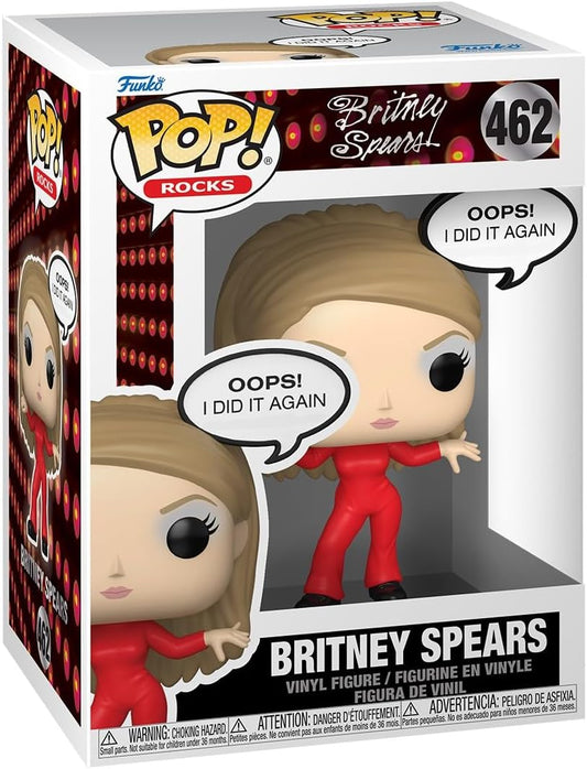 Britney Spears: Funko Pop! Sayings - Oops, I Did It Again (Vinyl Figure 462)