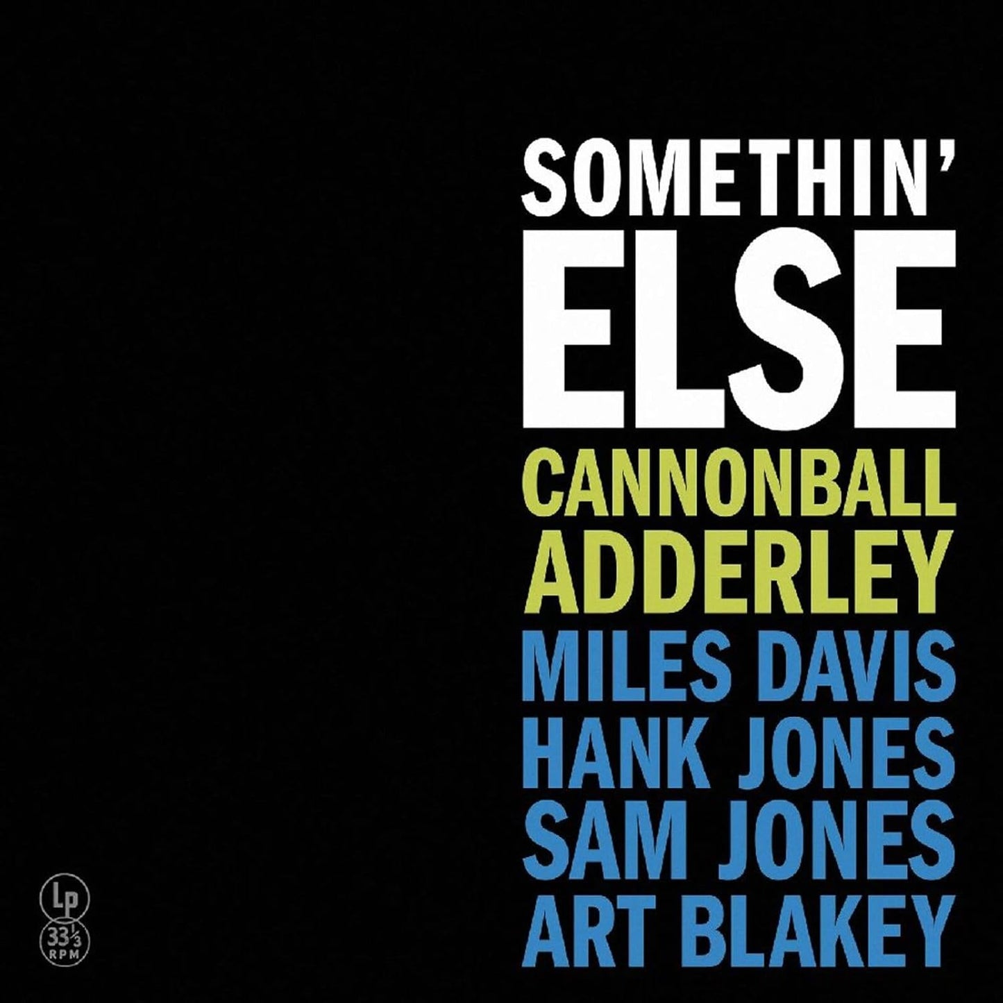 Cannonball Adderley - Somethin' Else (Yellow, 180gr)