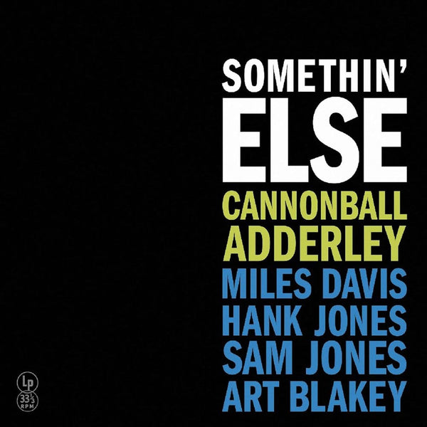 Cannonball Adderley - Somethin' Else (Yellow, 180gr)