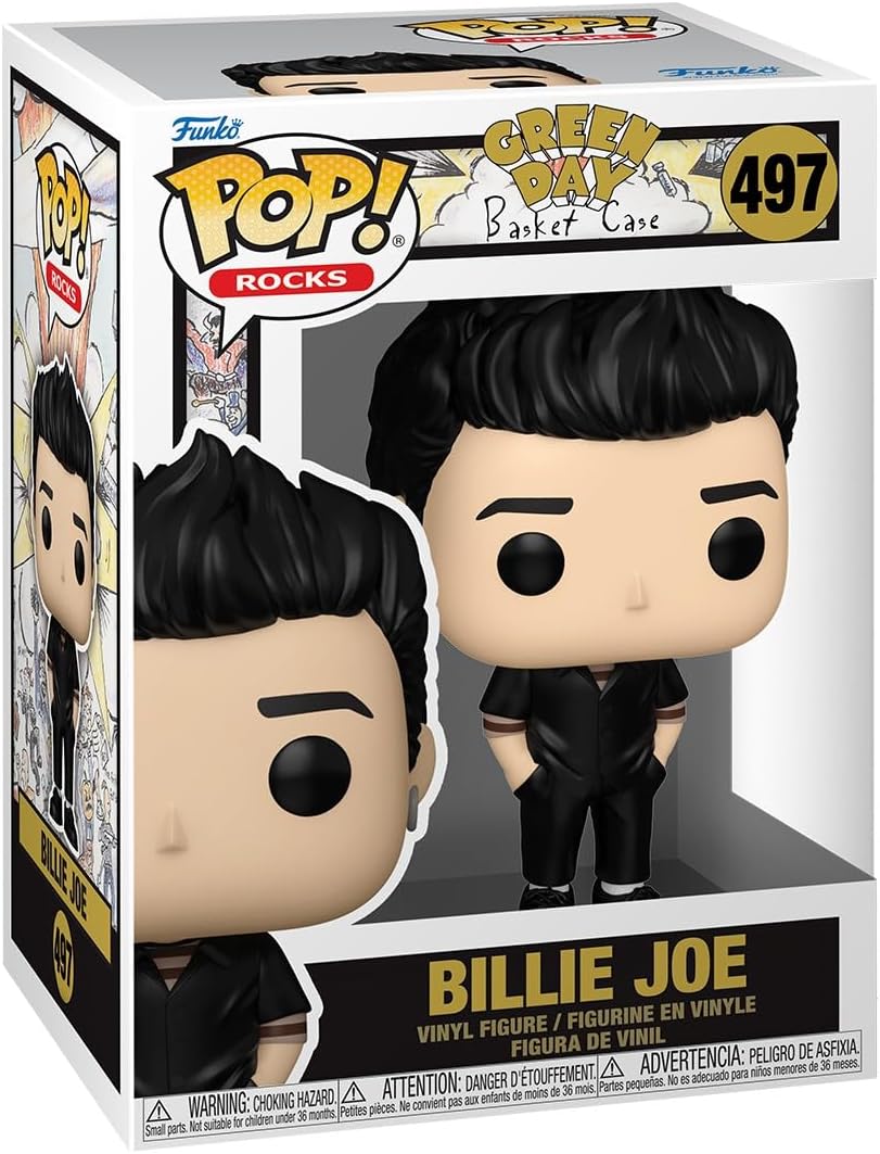 Green Day: Funko Pop! Rocks - Billie Joe (Basket Case) (Vinyl Figure 497)