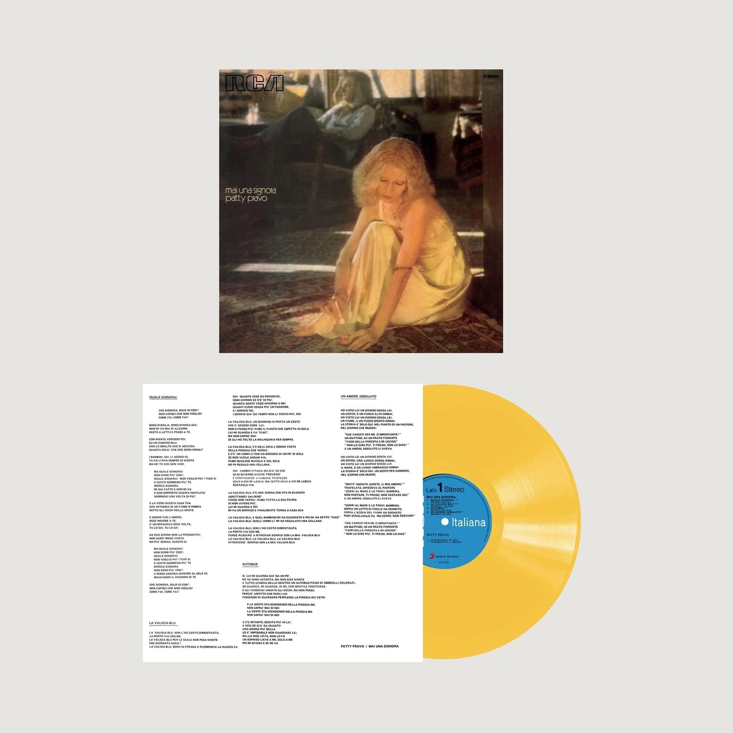 Patty Pravo - Mai Una Signora (Giallo, Numerato, 180gr)