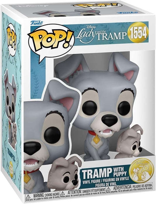 Disney: Funko Pop! - Lady And The Tramp - 70Th Anniversary - Tramp With Puppy