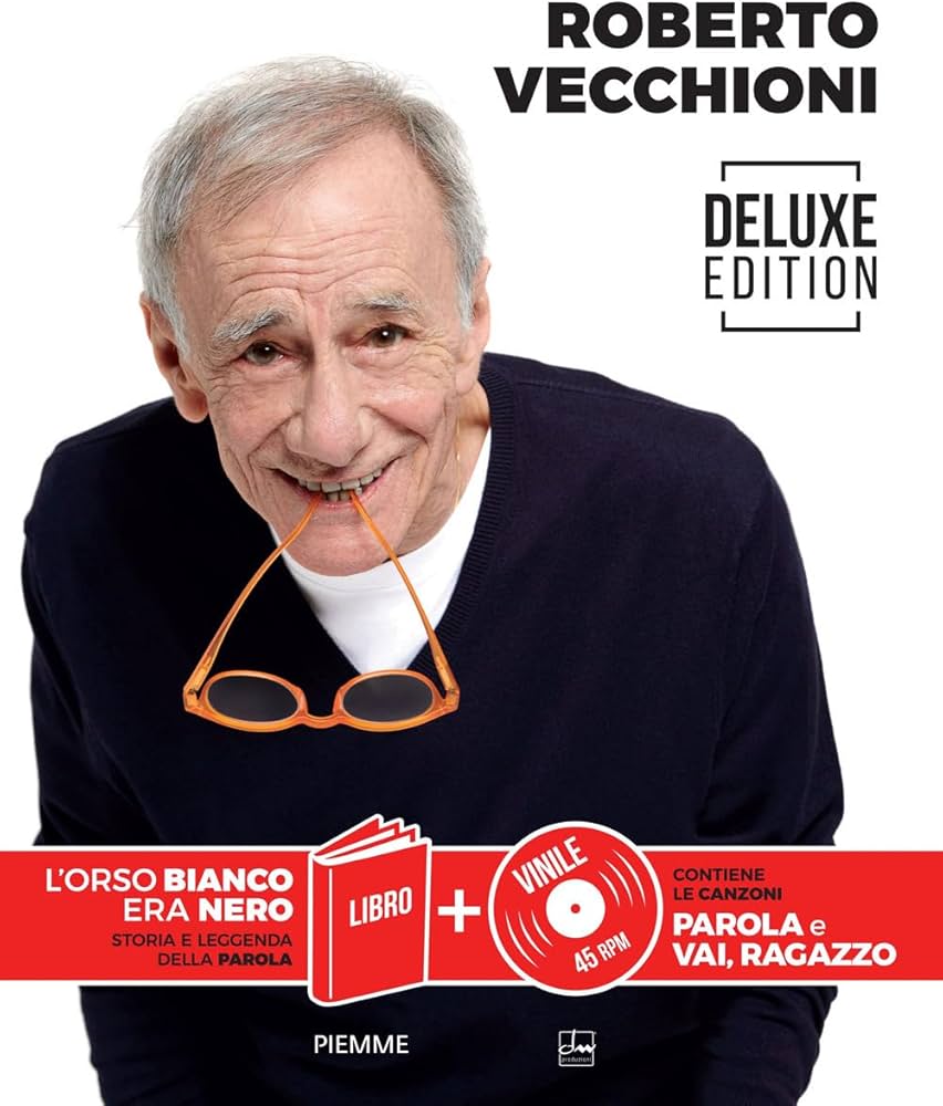 Roberto Vecchioni - L'Orso Bianco Era Nero (7", Libro)