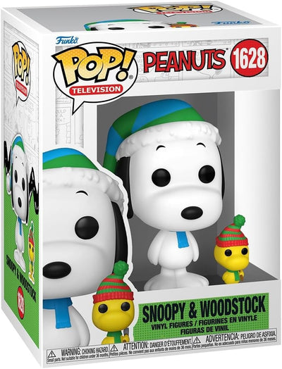Peanuts: Funko Pop! Holiday 2024 - Snoopy And Woodstock (Vinyl Figure 1628)