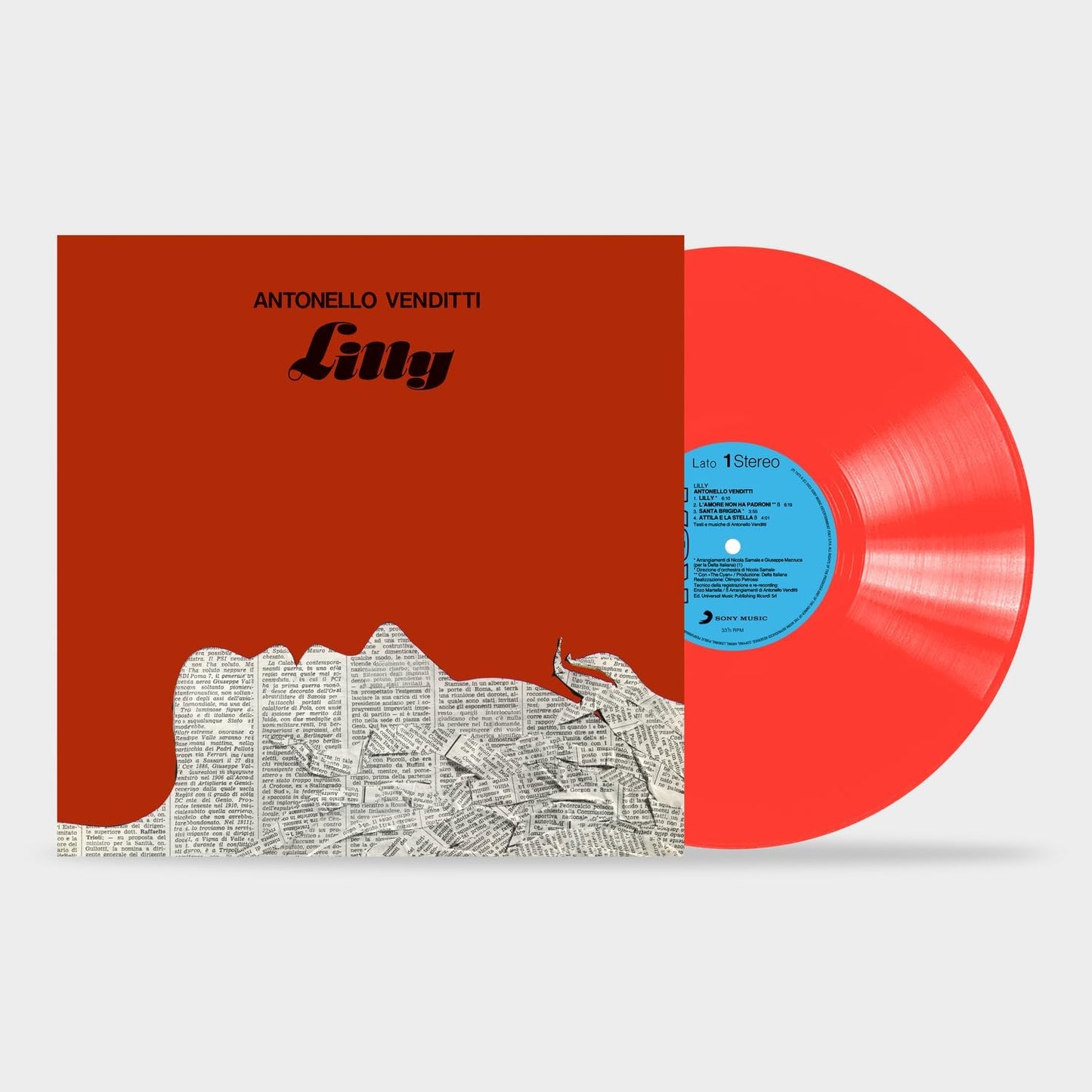Antonello Venditti - Lilly (Rosso, Numerato, 180gr)