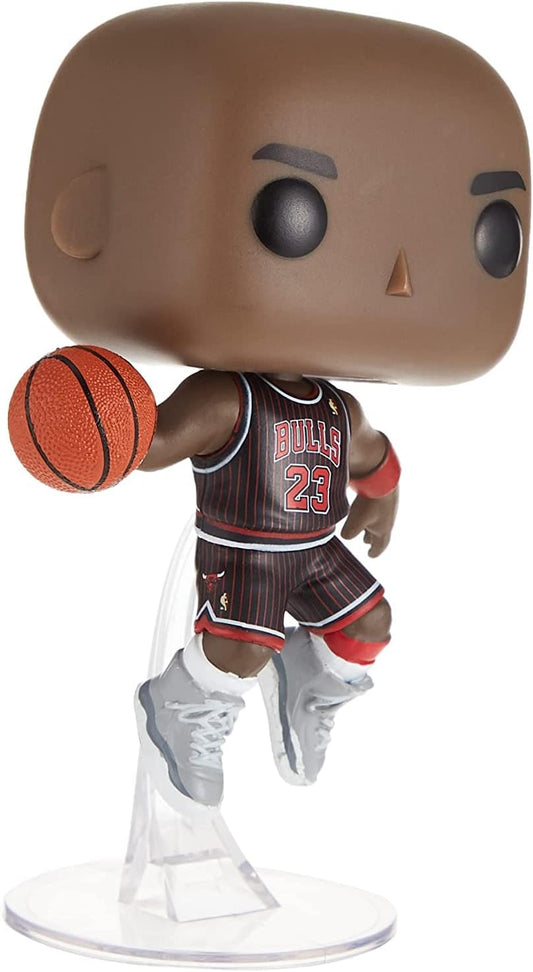 Basketball: Nba - Funko Pop! Basketball - Bulls - Michael Jordan W/Jordans (Blk Pinstripe Jersey)