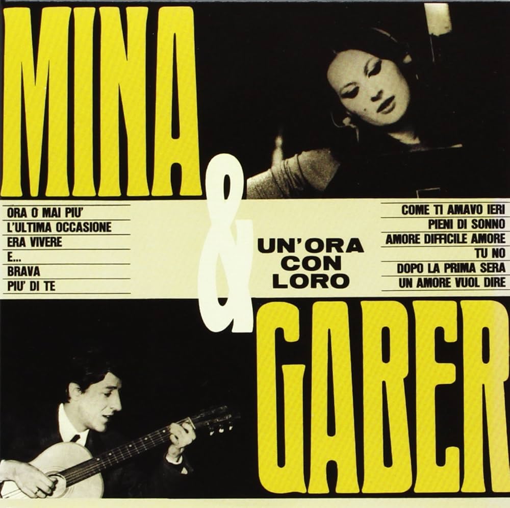 Mina/Gaber - Un'Ora Con Loro (LTD, Giallo, 180gr)