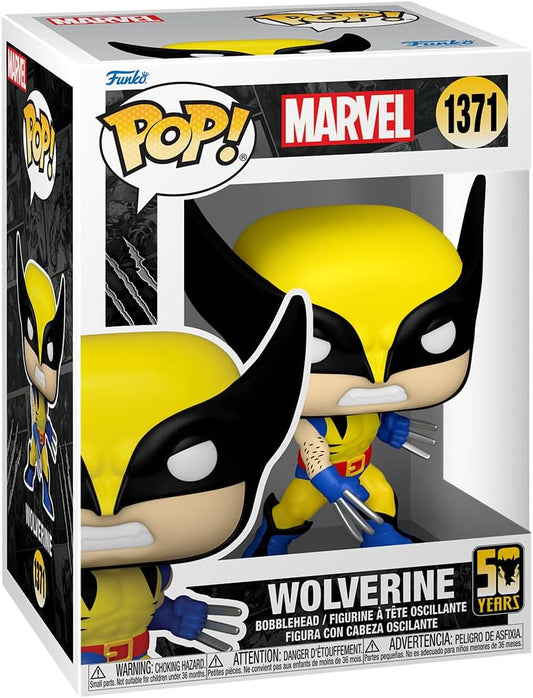 Marvel: Funko Pop! - 50Th Anniversary - Wolverine (Vinyl Figure 1371)