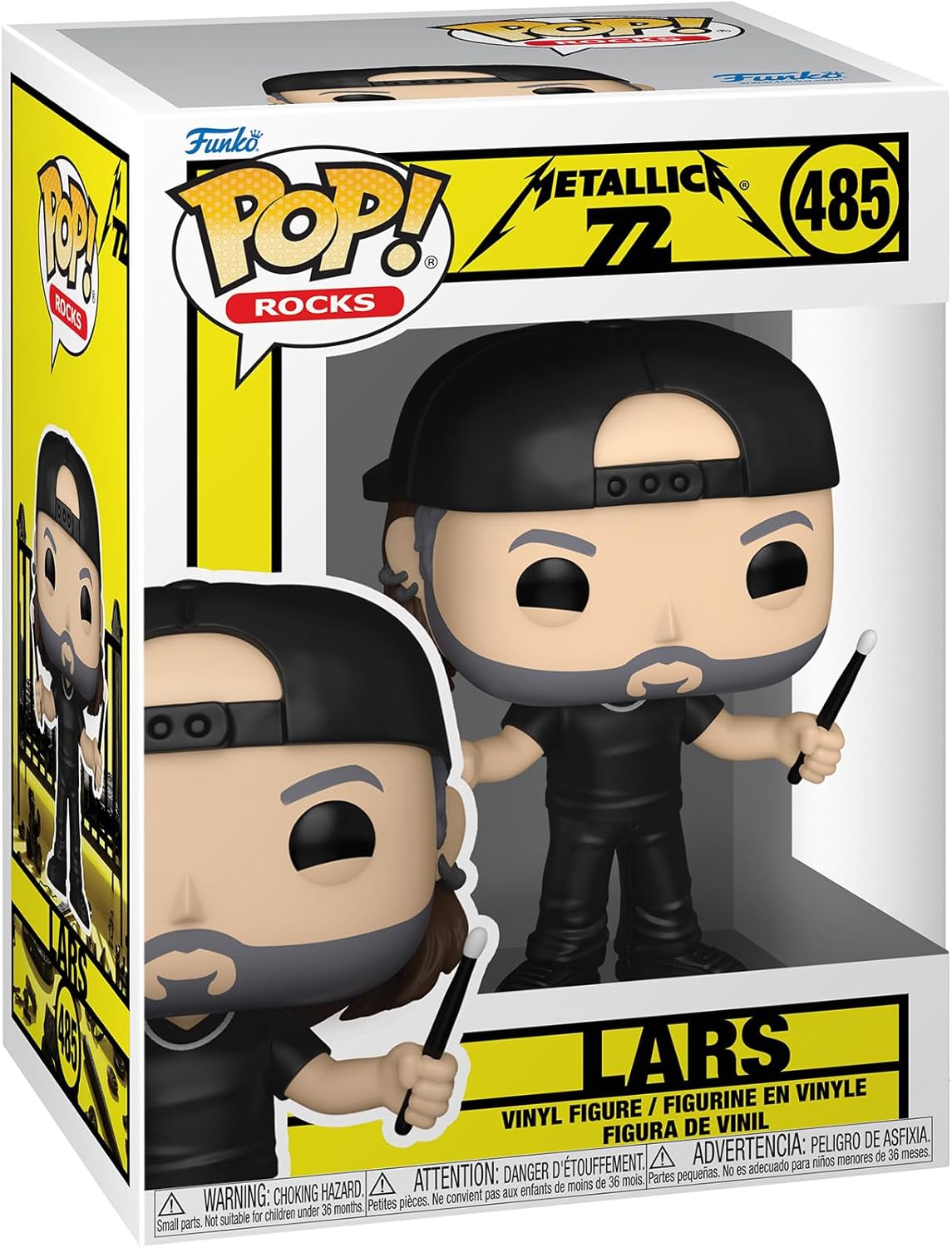 Metallica: Funko Pop! Rocks - Lars (Vinyl Figure 485)