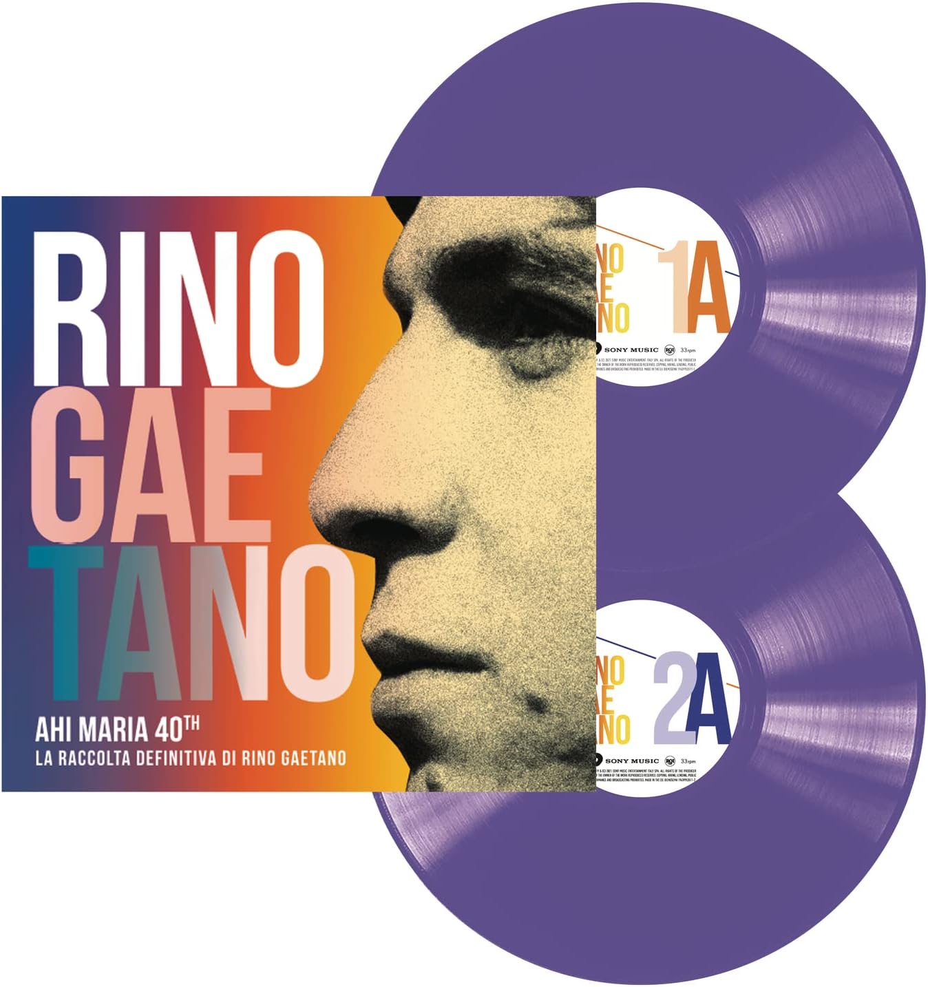 Rino Gaetano - Ahi Maria 40Th La Raccolta Definitiva (LTD, Viola, 180gr)