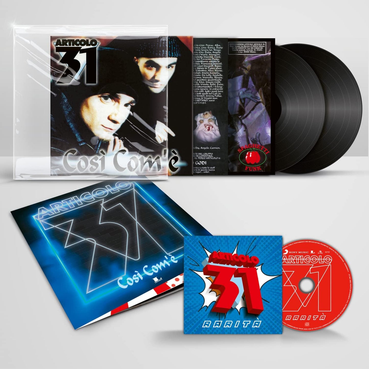 Articolo 31 - Cos'ì Com'è (2LP, CD, 180gr)