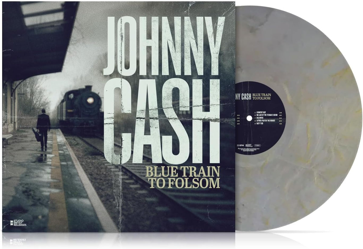 Johnny Cash - Blue Train To Folsom (Marbled Transparent, 180gr)