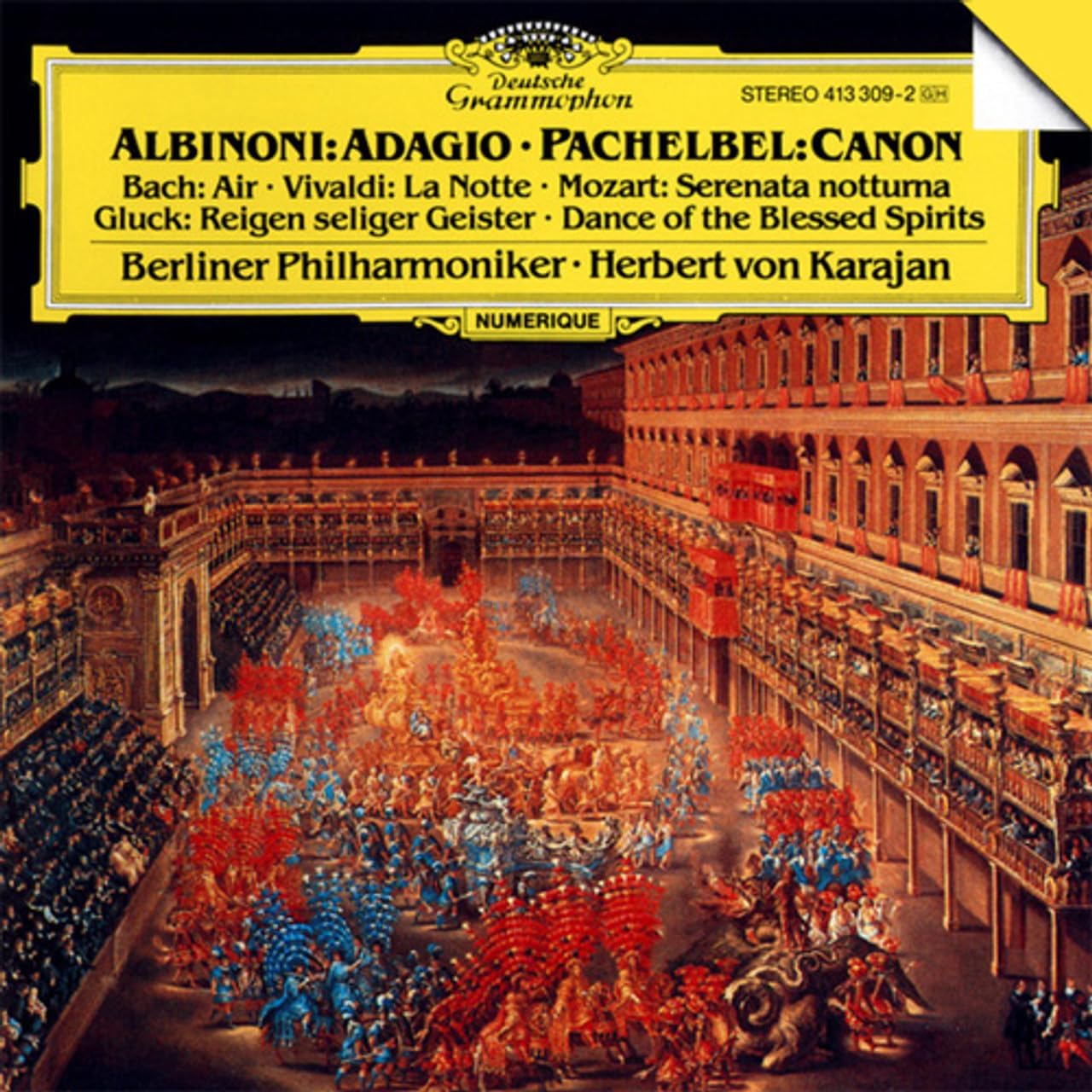Tomaso Albinoni/ Johann Pachelbel/ Berliner Philharmoniker/ Herbert von Karajan - Albinoni: Adagio, Pachelbel: Canon (180gr)