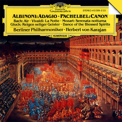 Tomaso Albinoni/ Johann Pachelbel/ Berliner Philharmoniker/ Herbert von Karajan - Albinoni: Adagio, Pachelbel: Canon (180gr)