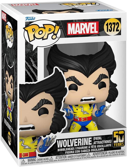 Marvel: Funko Pop! - Wolverine 50Th Anniversary - Wolverine (Fatal Attractions) (Vinyl Figure 1372)